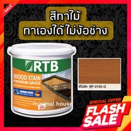 สีทาไม้ สูตรน้ำ กันแดด กันน้ำ ไม่มีกลิ่นเหม็น RTB