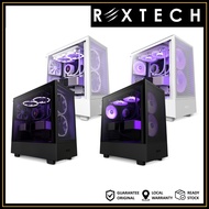NZXT H5 FLOW / FLOW RGB | ATX TG CHASSIS CASING [BLACK / WHITE]