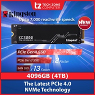 Kingston KC3000 M.2 2280 NVME GEN4 PCIE 4096GB ( 4TB ) SSD SKC3000D/4096G