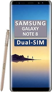 Samsung Galaxy Note 8 SM-N950F/DS Dual-SIM 64GB Factory Unlocked 4G/LTE Smartphone (Maple Gold) - International Version