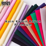 KATUN PROMO Premium Rayon Cotton Fabric/ Rayon Cotton Fabric Meter/ Rayon Fabric Meter Fabric
