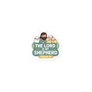 Bubble-free stickers - Psalm 23