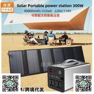 Solar Portable power 300W太陽能戶外電源220V臺灣110V移動電源
