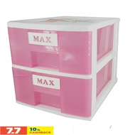 Stationery cosmetic storage✆Maxonic A4 Saiz 5 Tier Drawer / Document Drawer A4 drawer storage drawer/Laci Plastic Office
