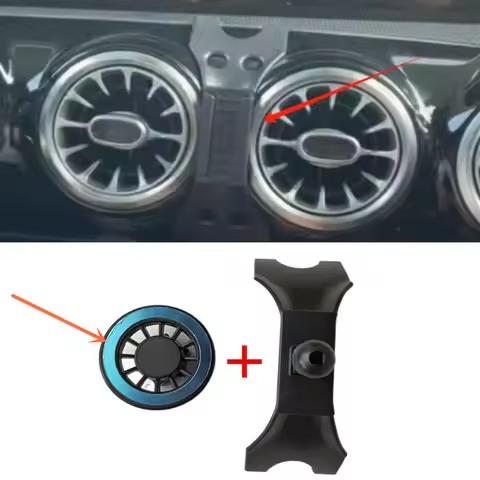 1Set ABS Material For 2020-2022 Mercedes-Benz CLA 180 200 X118 A180 Special Car Magnetic Phone Holde