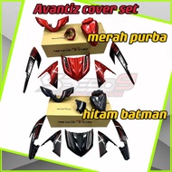 Doctor Cover set avantiz merah purba hitam batman biru purba purple purba