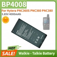 High Quality BP4008 Walkie - Talkie Battery 3.85V 4000mAh for Hytera PNC360S PNC360 PNC380 Brand New