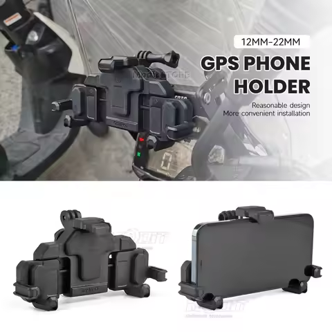 New Motorcycle Universal GPS Phone Holder Mount Navigation Bracket For BMW R1250GS 800MT 450MT 790AD