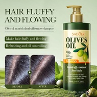 Shampoo Anti-Dandruff Smooth All English Remove sadoer Olive Oil Shampoo Nourishing Dandruff 9G7D