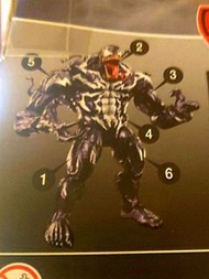 marvel legends  baf 閃電venom