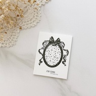 絲帶邊框記事本