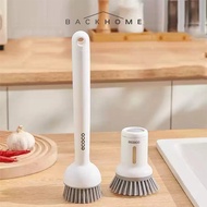 ECOCO Pan Dish Washing Brush - Kitchen Pan Brush, special Pan Washing Brush that does not stick to o