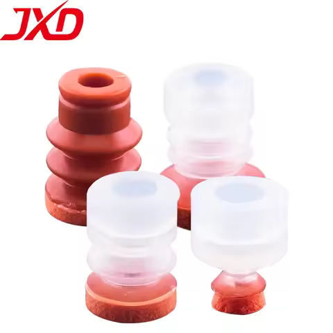 JXD MP-08/10/12/15/20/25/30/40/50 MP-S08/10/12/15 Three Layer Round Soft Red Sponge Vacuum Suction C