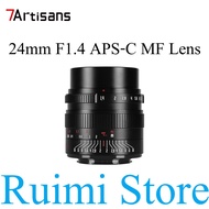 7Artisans 24mm F1.4 APS-C Manual Focus Large Aperture Prime Lens For FujiX/ SonyE/ Canon R/Canon EOS-M/Nikon Z/M43 Mount Cameras