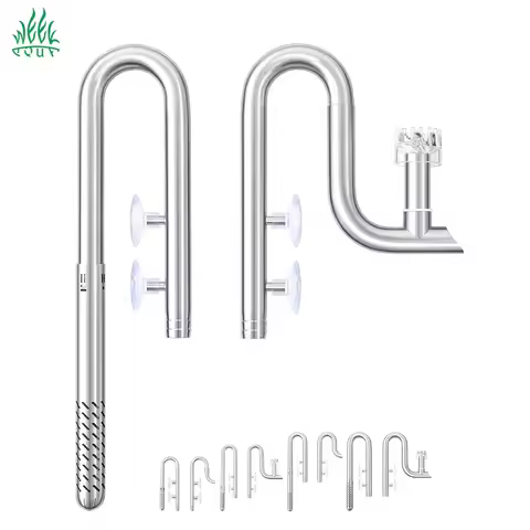 Week Aqua 304 Stainless Steel Filter Tube With Surface Skimmer For Inflow And Outflow Of Lily Tubes 