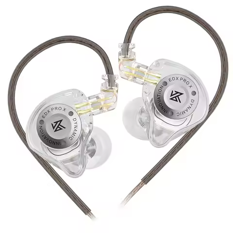 KZ EDX PRO X Dynamic Drive Earphone HIFI Bass Earbud Sport Music Cancelling Headsets 2PIN Cable KZ Z