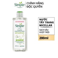 [Simple] Sữa Rửa Mặt Toner Nước Tẩy Trang Dịu Nhẹ Simple Kind To Skin