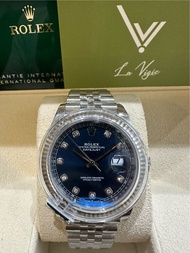 全新現貨8/2024年 Rolex 126334 126334G blue datejust diamond