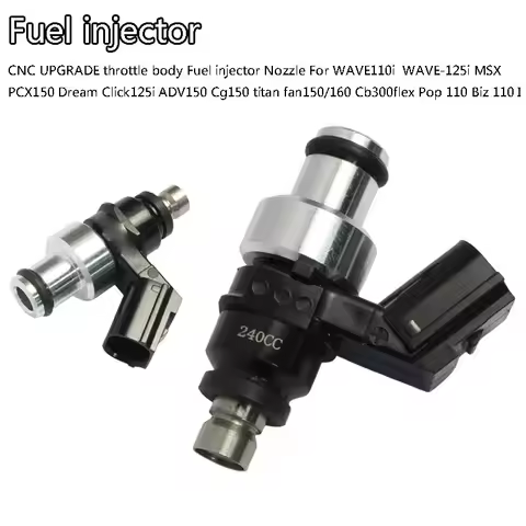 CNC Fuel injector Nozzle For WAVE110i 125i MSX PCX150 Dream Click125i ADV Cg150 titan fan150/160 Cb3