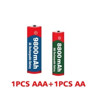 AA AAA battery  rechargeable battery 1.5V AA 9800mAh 1.5V AAA 8800mAh alkaline1.5v for camera batter
