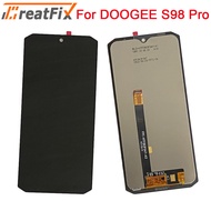 S98pro S98แบบ DOOGEE ของแท้ตัวแสดงอ่านแอลซีดีหน้าจอสัมผัส S98โปรอะไหล่จอแอลซีดีประกอบดิจิไทเซอร์จอแอ