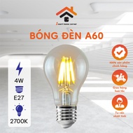 Edison A60 LED Bulb - Nostalgic, Durable Yellow Light - Cafe, Home, Studio Decoration