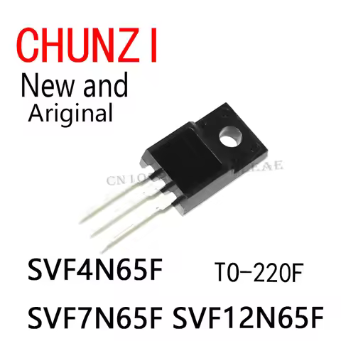 10PCS New and Original 650V 4A 4N65F SVD4N65F SVF4N65 SVF7N65 SVF12N65 TO-220F SVF4N65F SVF7N65F SVF