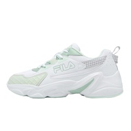 Fila Casual Shoes Hidden Tape 11 Women's Green White Leather Daddy [ACS] 5C921Z161