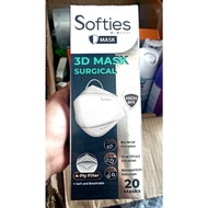 SOFTIES 3D Mask surgical isi 20 masker Softies 3D kf94 isi 20 Diskon