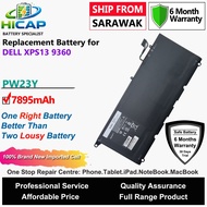 HICAP DELL Laptop Battery PW23Y 60Wh for DELL XPS 13 9360 Laptop