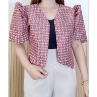 WEAVE FILIPINIANA BOLERO/BLAZER (PLUSIZE L-xxl)FOR WOMEN