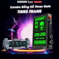 Genuine Times Gate + Times Frame Divoom Watch Combo,