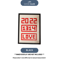 【GOOD DAZE】Large 3D Flower Hollow Frame Box A4 30x40 3cm Depth Frame 中空3厘米大相框 花相框 Frame Mas Kahwin B