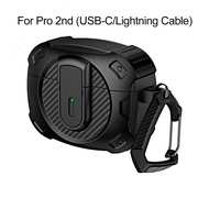 ZUZG For AirPods 4th Generation Case AirPods Pro 2nd Generation Protective case Military TPU Space-T