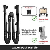 Wagon push Handle for 8 and 10 inch Wagon Trolley Accessories Home Stroller