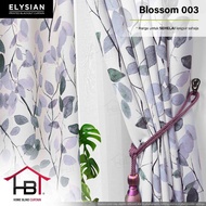 [HOMEBLIND] (Limited Edition) Elysian Langsir Siap Jahit Blackout Cangkuk/Ring (Elysian Ready Made C