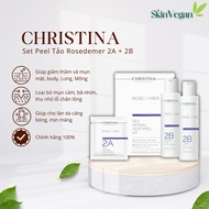 Peel Sea Herbal Christina Rosedemer 2A + 2B Helps Reduce Dark Spots and Acne on Face, Body, Back, Bu