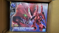 福岡 Sazabi 沙煞比 一對 RG + SD MSN-04FF Sazabi 高達