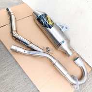 (F)Exhaust muffler NORIFUMI F41 So Calif Ksr 110 Ksr Pro Ksr Klx150 Crf150 Xr150 Xr200 Wr155 xtz125