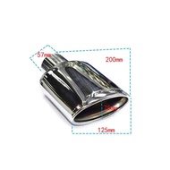 เหมาะสำหรับ Mercedes Benz W204C-Class W212E-Class CLS ดัดแปลงท่อไอเสีย E63C63S65mg สี่ช่องท่อไอเสียห