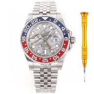 New Style New Style Unisex New Style Green Nige Meteorite Face Cola Ceramic Ring Men's Automatic Mec