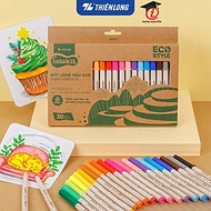 Bút lông 20 màu Fiber Pen Thiên Long Colokit ECO Style FP-C012/ECO - Chất liệu từ vỏ cám trấu
