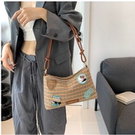 American Retro Dumpling Buns Autumn/Winter Shoulder Bag Single Shoulder Crossbody Bag Single Shoulder Dumpling Bun Cross Body Dumpling Buns