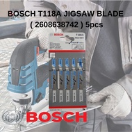 BOSCH T118A JIGSAW BLADE   (2608638742) / (2608631013) 5pcs