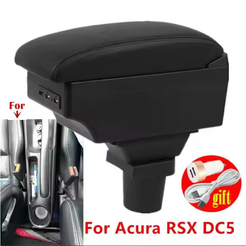 Car Armrest box For Acura RSX DC5 Armrest Box For Acura RSX DC5 central Storage box Retrofit Interio
