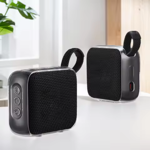 TPU Cover Case Shockproof Carrying Skin Sleeve Transparent Speaker Protective Case for JBL Go 4 Port