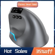 1 PCS USB RGB Rechargeable Mouse  Wireless Mouse With OLED Screen For Computer Laptop Tablet Ergonom