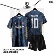 FUTSAL FOOTBALL JERSEY FULL PRINTING FREE CUSTOM DESIGN NAME NUMBER BACK 089