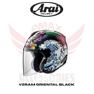 ARAI Vz-ram Oriental Black 100% Original Made In Japan Open Face Helmets