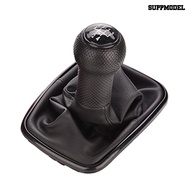 [SM]5 Speed Faux Leather Shifter Gear Shift Knob Gaiter Boot for  Mk4 Golf Jetta